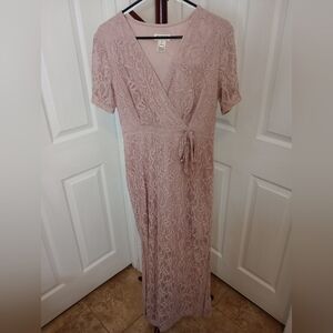 EnFocus Studio Lace Maxi Dress